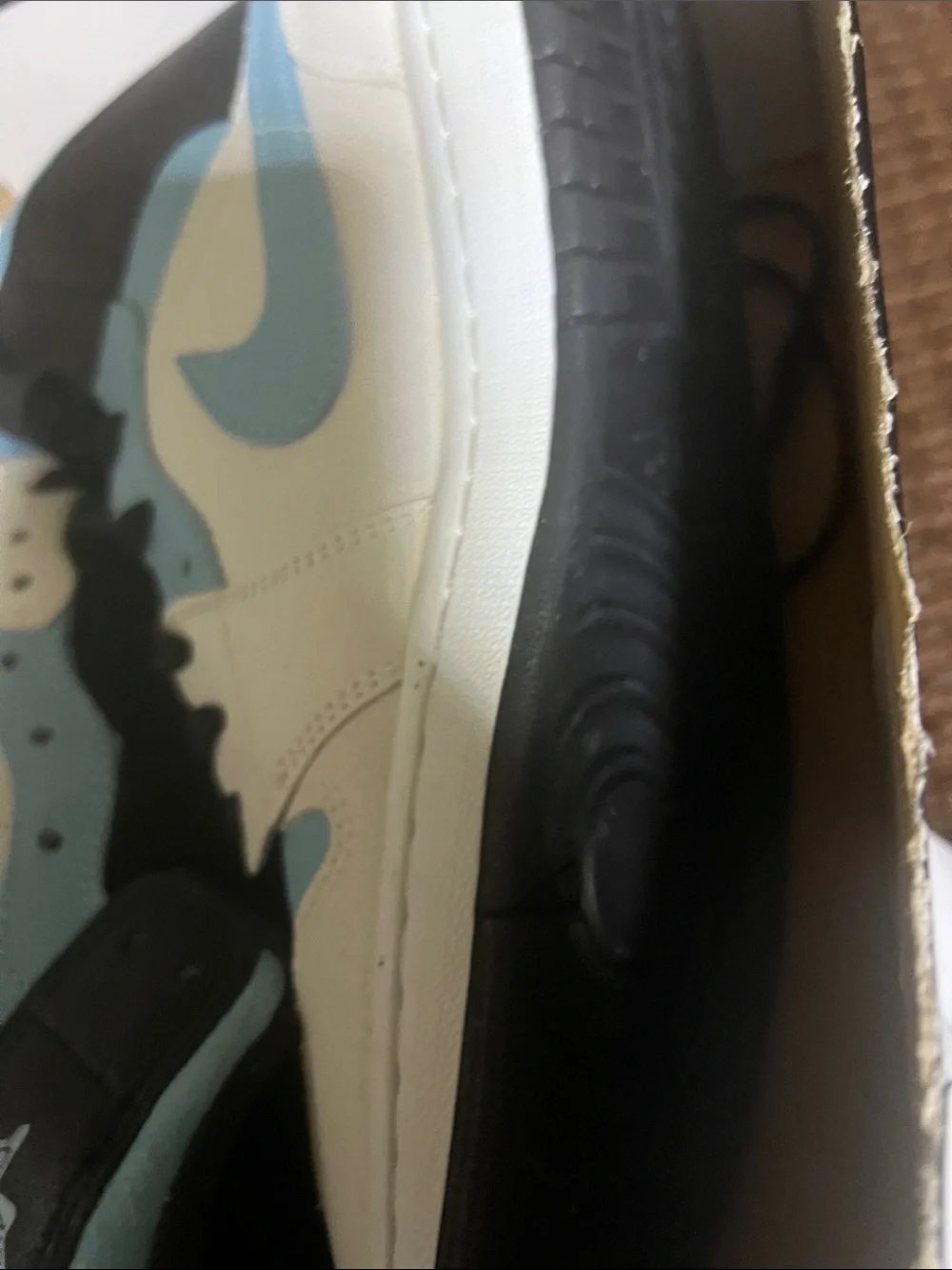 Nike Air Jordan 1 Low White/Light Blue/Black I have size 10 and 11 men’s
